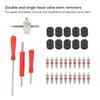 34PCS Multi-Style Wrench Valve Stem Installation Tool  Tire Leak Repair & Maintenance