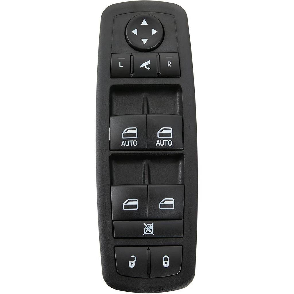ZAPSOTS Master Power Window Switch.3+9 P Metal.Fits For 2012-2015 Chrysler Town Country,12-15 Dodge Grand Caravan,13-15 Ram 1500 2500.Front Left