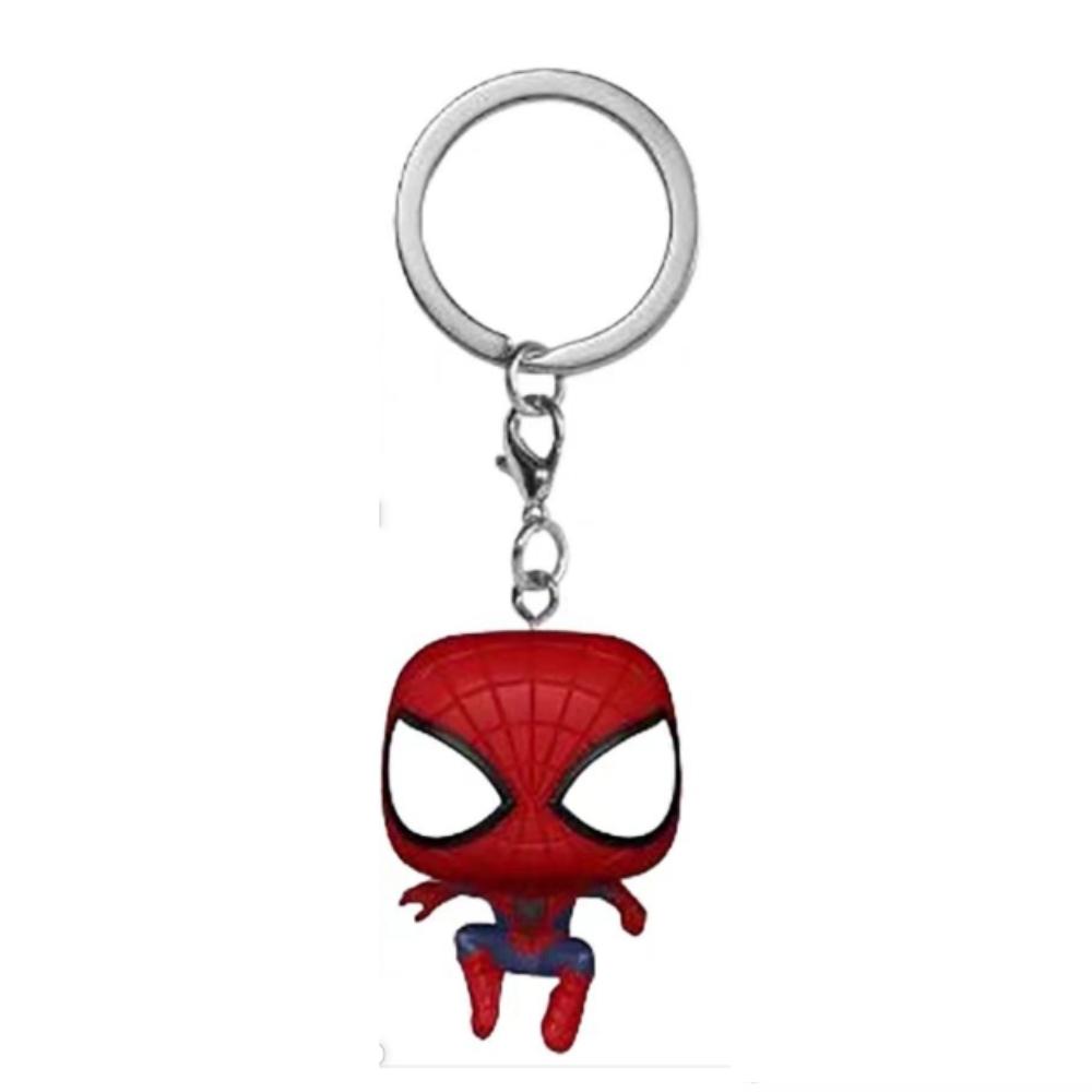 Горячий Креативный Брелок-Подвеска Marvel Человек-Паук для Студентов Аниме Периферия Мужской Автомобильный Брелок Модные Женские Аксессуары для Сумок Милые Подарки