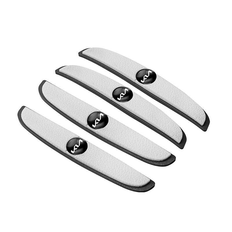 BXBPN1 4Pcs Car Anti-Collision Strip Car Door Anti-Scratch Protector Stickers For Kia Morning Picanto Rio Ray Sorento XCeed Soul Cerato