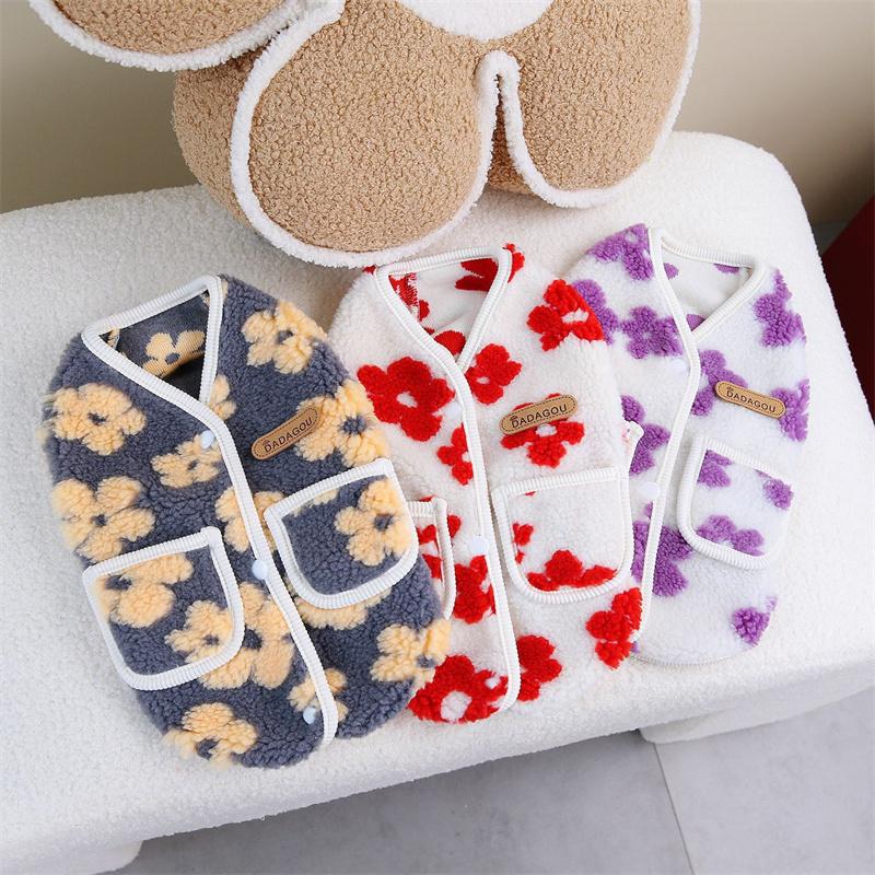 French Bulldog Dog Winter Clothes Newest Pet Cardigan Sweater for Small Dogs Puppy Pug Shirts mascotas Clothing sweterek dla psa