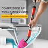 1/2Pcs Toilet Dredger Easy Operation Multi-Purpose Drainage Pipe Tool High Pressure Dredging Sturdy Design Toilet Drainer