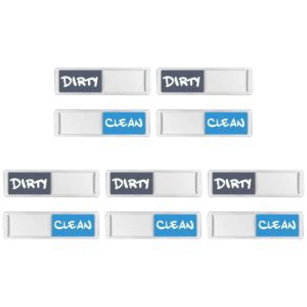 Clean Dirty Dishwasher Magnet Indicator Sign Large Text Magnetic Indicator Sign Slide Super Strong Magnet Sign Kitchen Supplies