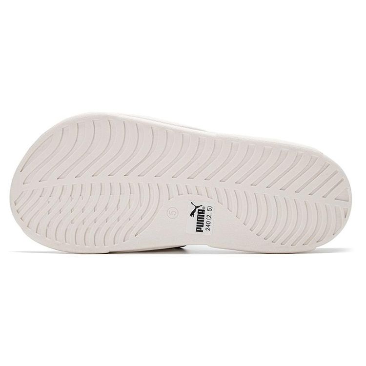 Puma Royalcat Bz Yinshua Унисекс Шлепанцы Черно-белые 395243-01