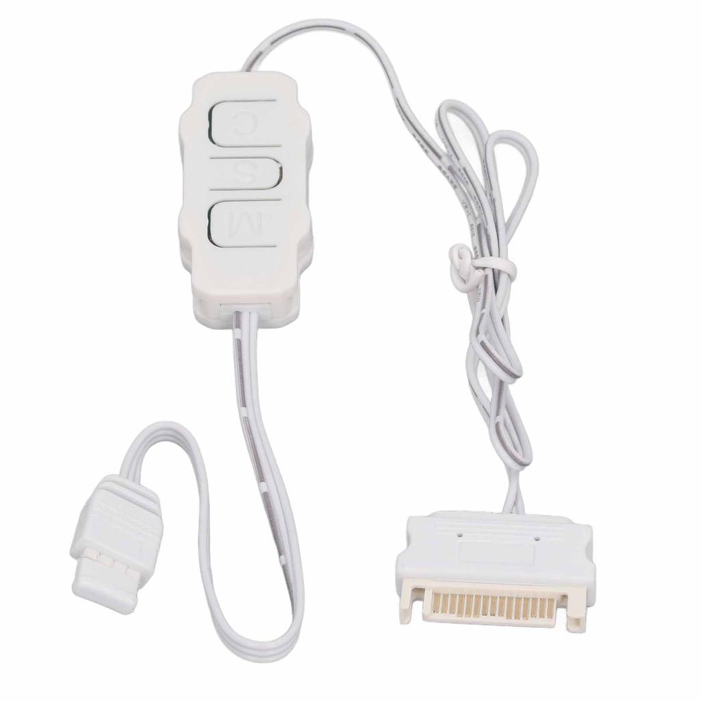 Контроллер ARGB 5V 3Pin Питание SATA Контроллер SATA к ARGB для DIY ARGB вентиляторов ARGB светодиодных лент Световых плат