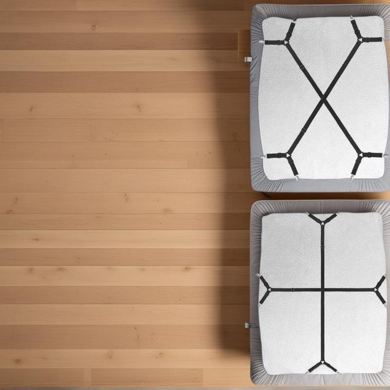 Держатель простыни, регулируемый, эластичный, 12 зажимов, фиксированный держатель, зажим для матраса, застежки, чехлы, одеяла, захваты, фиксирующий нескользящий ремень