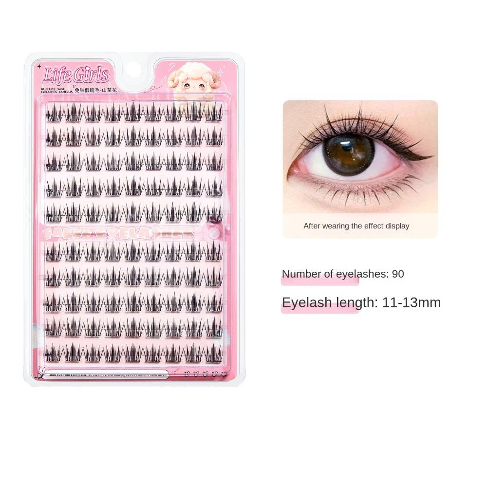 Натуральные накладные ресницы 3D Пушистые Наращивание ресниц Модные Искусственные ресницы Принадлежности для макияжа