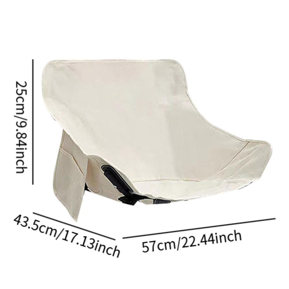 Breathable Moon Chair Replacement Fabric Thickened Seat Cover  for Outdoor Fishing Backyard
