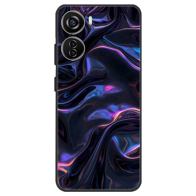 For ZTE Nubia Neo 5G Case Silicone Luxury Space Soft Bumper for ZTE Nubia Neo 5G Phone Cover TPU Funda Nubia Neo Fashion Bag