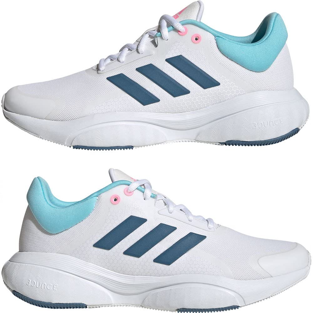 Adidas Response LKL03 Running Pink Size Cm Women's Shoes, White/Altered Blue/Beam (GX2005), 23.5