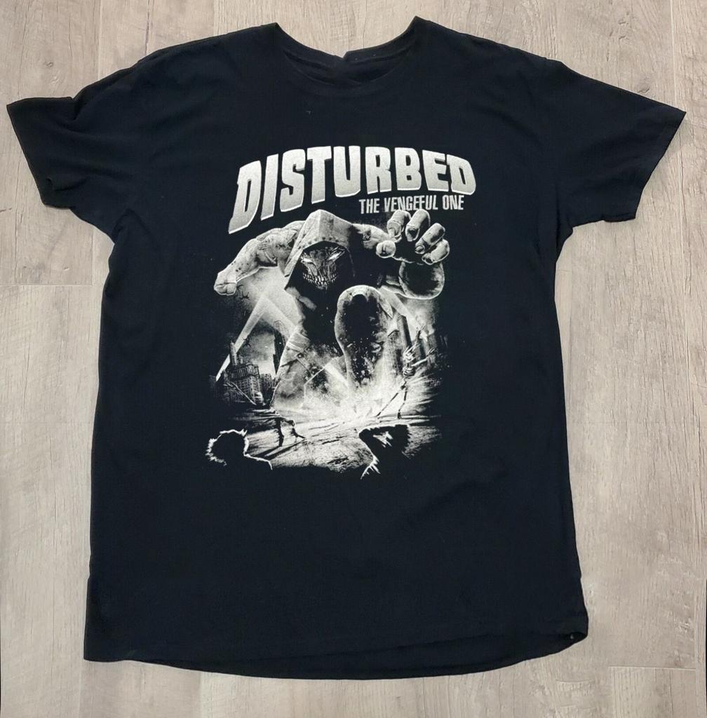 Disturbed Band The Vengeful One Album Gift Cotton T-Shirt All Size UU615