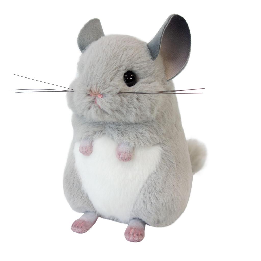 Yoshitoku Stuffed Animal Land Friend Chinchilla (gray) 18.5cm 180222