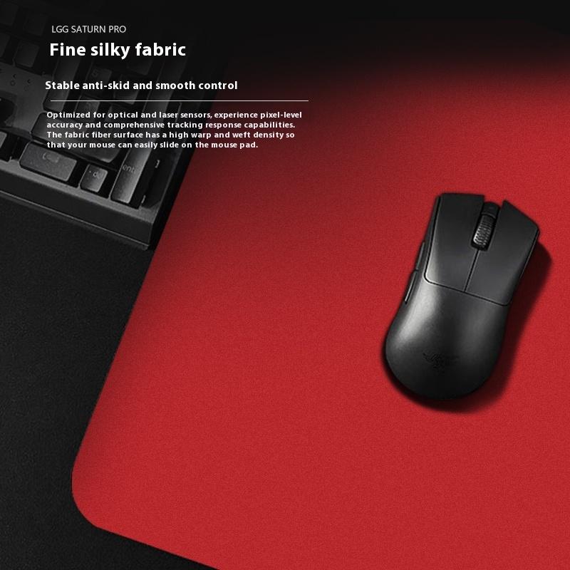 Коврик для игровой мыши LGG Saturn PRO FPS с нескользящей тканью, гладкой поверхностью, устойчивой к поту, оригинальный большой настольный коврик для геймера, подарок