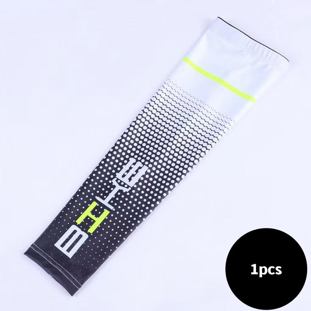 1 шт., спортивные рукава для мужчин, велосипедный бег, защита от солнца, манжеты, защитные рукава, велосипедные грелки, рукава до локтя