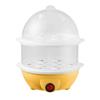 Plastic Electric Egg Steamer Double Layer Egg Boiler Appliance Breakfast Machine Breakfast Making