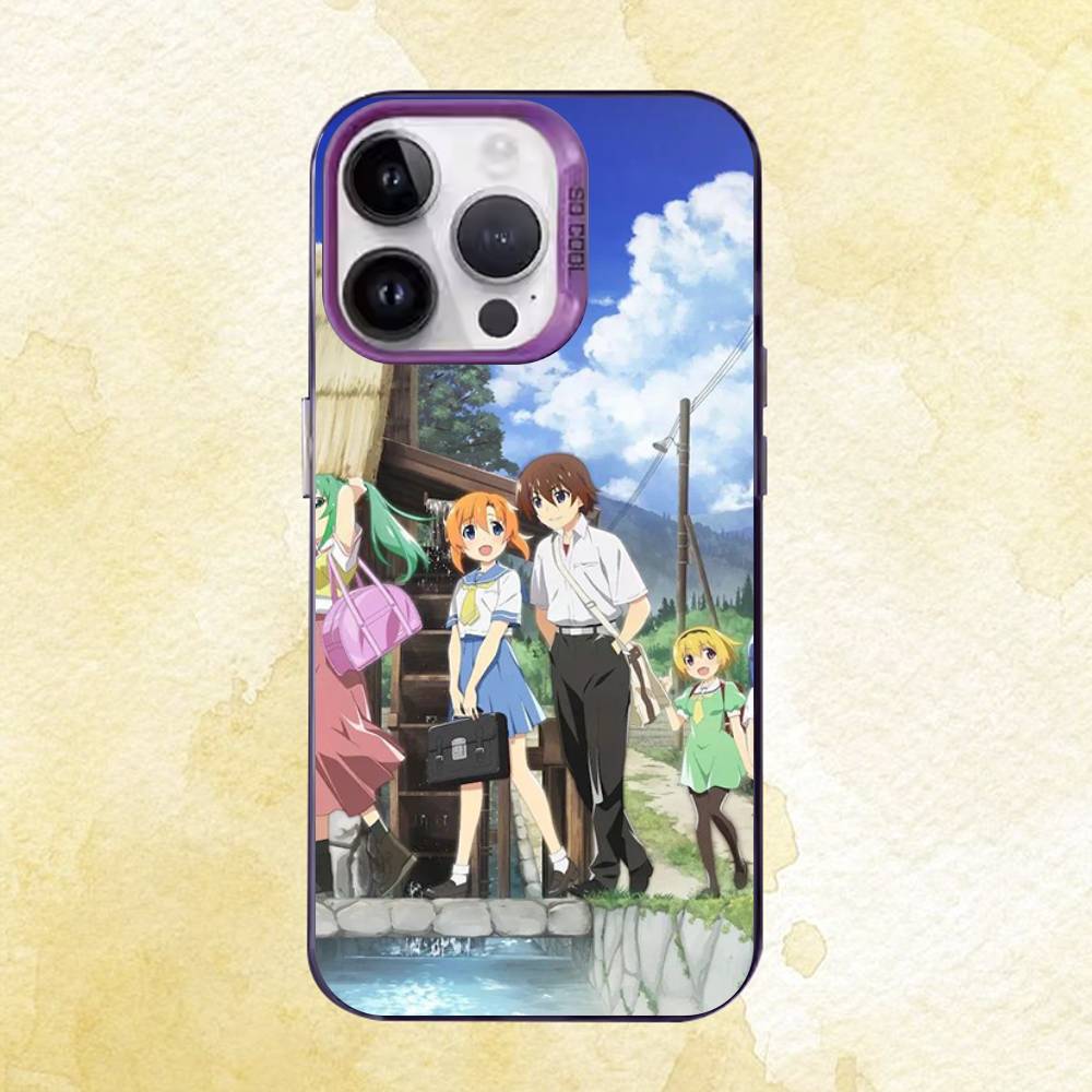 Чехол для телефона H-Higurashii When They Cry для iPhone 17 16e 16 15 14 13 12 Pro Max X XR XS MAX Задняя крышка