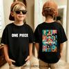 Boys Girls T Shirt Summer Kids Anime TShirt Zoro Nami Chopper Cute Clothes Cartoon Tees Birthday Gifts Tops