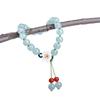 Hand Rope Emerald Bangles Flower Female Hand Chain Stone Bracelets Women Bangles Bead Bracelets