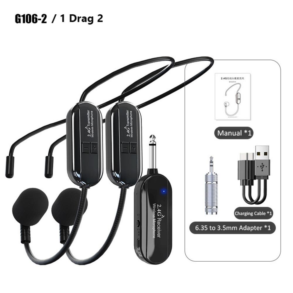 50m Stable Transmission Wireless Lavalier Set Amplifier Voice Speaker  Teacher