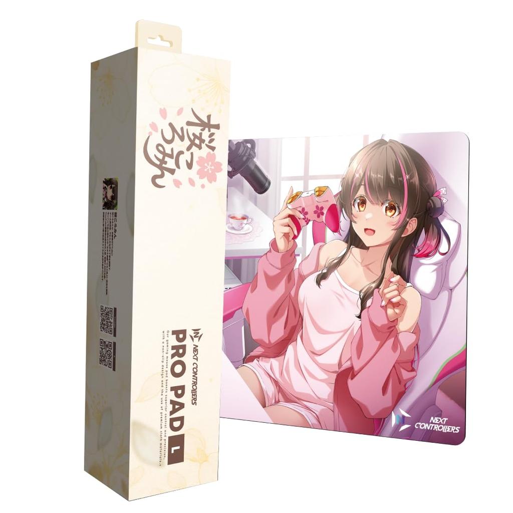 NEXT Контроллер Игровая Мышь Sakura Koromin Ткань Большой Размер x 400 x Коврик, Модель, Поверхность, (450 5мм)
