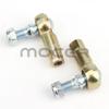 ATV Kart Modification 1 Pair 90mm/110mm M8 Steering Tie Rod Kit Ball Joint for 2 Stroke Electric Mini Kids Dirt Bike Scooter