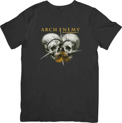 Arch Enemy хэви-метал Музыка Подходит для мужчин и женщин Качественная хлопковая футболка Черная