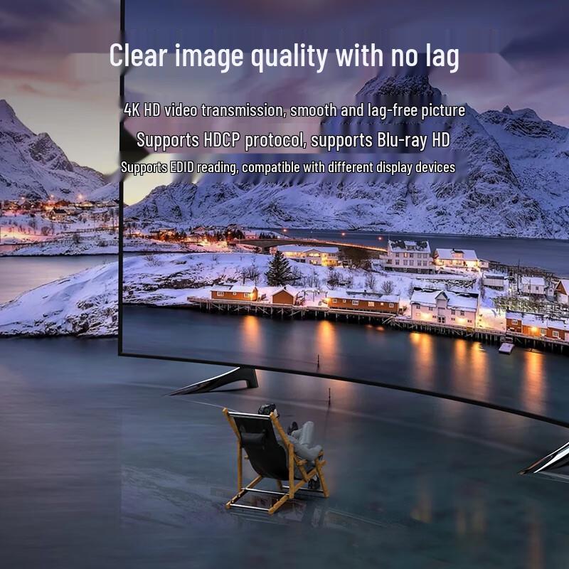 Shengwei 4K HDMI USB Fiber Optic Extender