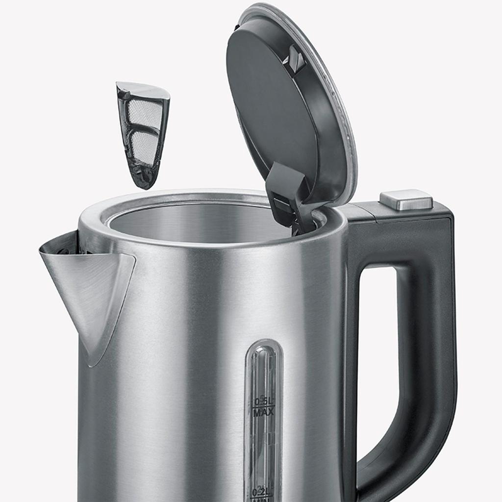 Severin WK 3647 Electric Kettle 0.5L Silver/Black