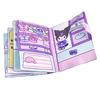 Креативная DIY Бумажная Тихая Книга для Детей с Дизайном Куроми и Мелоди Идеально Подходит для Игр с Воображением