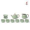Bafangli Longquan Imperial Kiln 10-Piece Ceramic Tea Set
