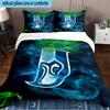 Seahawks Team Spirit 3PCS Bedding Set 2D Printing (Includes 1 Duvet Cover + 2 Pillowcases Coreless), Bedroom decor,Fan gift