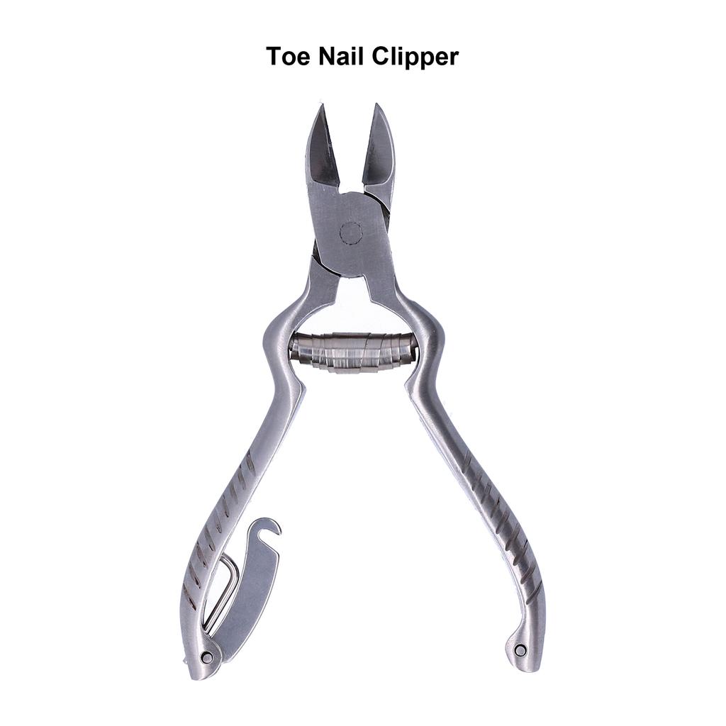 Кусачки для ногтей на ногах из нержавеющей стали, кусачки для вросших ногтей, профессиональные педикюрные кусачки для ногтей