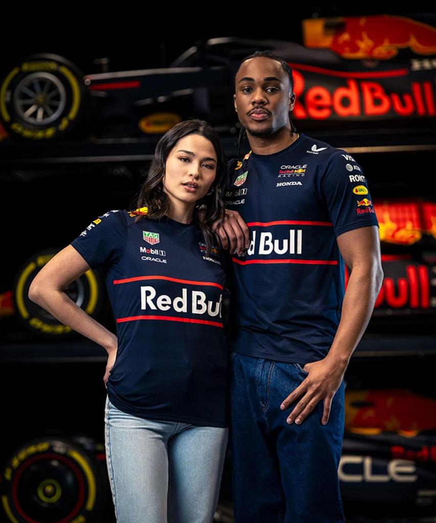 Футболка команды PUM'S Oracle Red Bull Racing 2025 / TM9866-020 (JP, Алфавит, XL, Стандартный, Темно-синий)