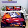 3pcs set Cars Racing1pc of quilt cover+2pcs of pillowcase, no core, print bedding, All Seasons Bedroom Setting088