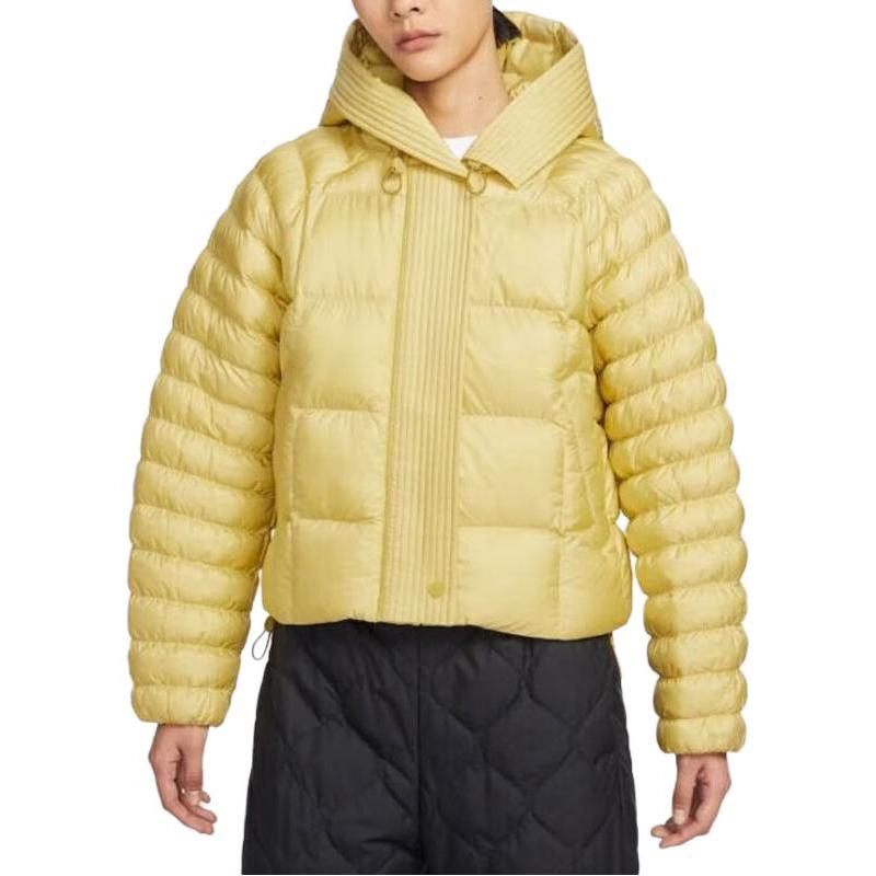 Nike Женская желтая пуховая куртка FB8730-720