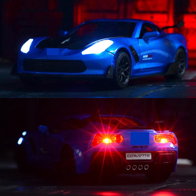 Моделирование ZR1 сплав модель автомобиля металл Huili игрушечный автомобиль мальчик подарок