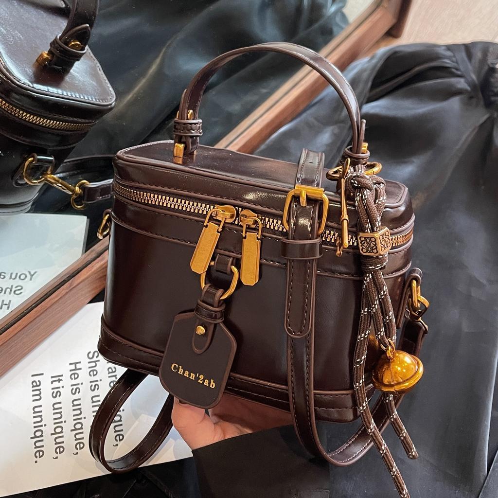 Premium Design Box Bag Hand Bag Popular Shoulder Crossbody Bucket Bag Women'S Bag