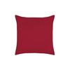 Taie D'oreiller - Elysee - Percale De Coton - 63 X 63 Cm - Rouge
