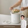 olayks Мини-рисоварка Smart на 1,2 л с пароваркой, вилка CN (адаптер в комплекте)