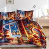 3Pcs Christmas Night Fantasy Bedding Sets For All Sizes New 3D Printed Bed Cover Comforter Duvet Cover Pillowcase Bedroom Decoration