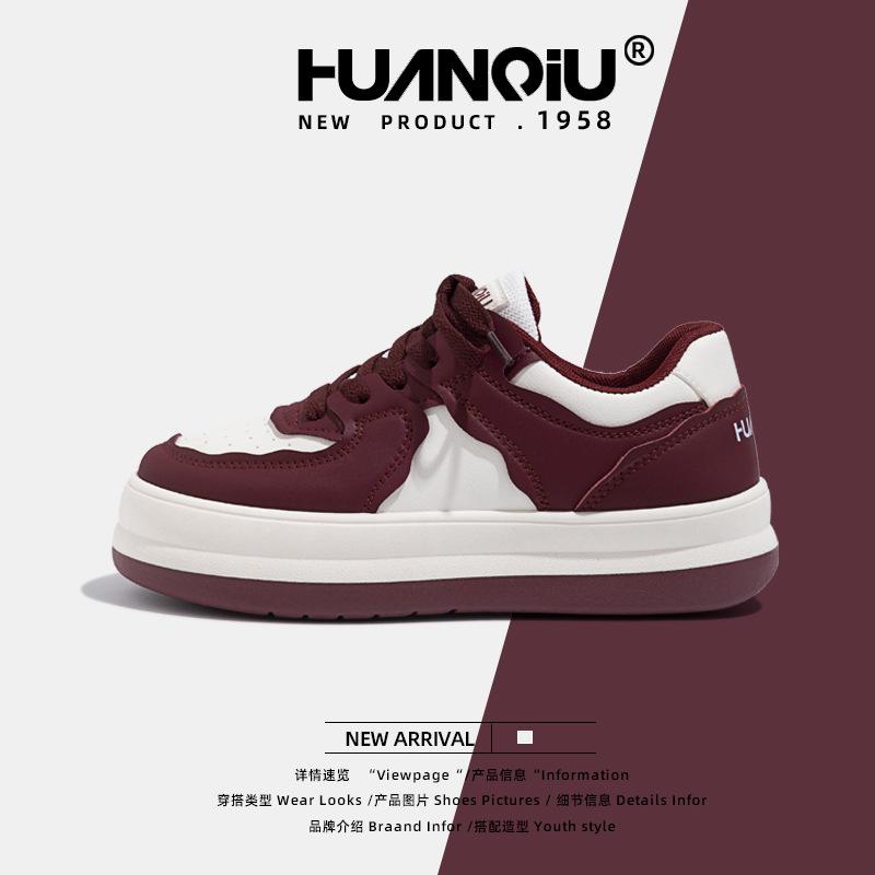 Глобальные ретро туфли на толстой подошве в гонконгском стиле женские 2025 весна новые дышащие повседневные универсальные спортивные туфли ZHQ3157