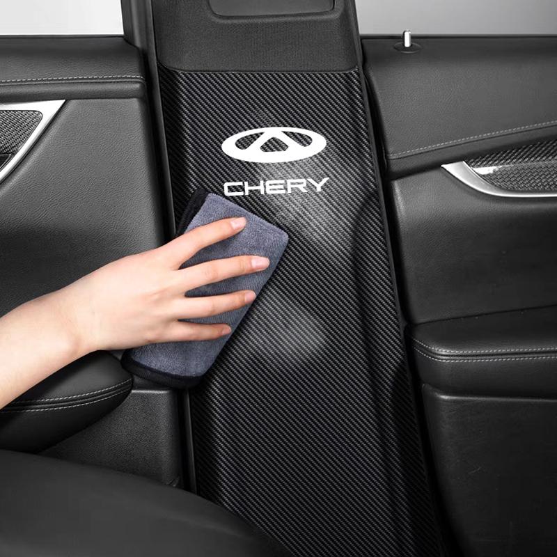 Chery Tiggo 8 Pro/Tiggo Pro 8 автомобильный противоударный защитный коврик на стойке B, подушка, чехол из углеродного волокна, кожаные наклейки
