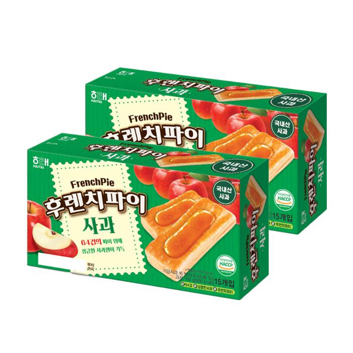 Haitai Пирог французский яблочный 192г 15 пирожков (3 варианта)