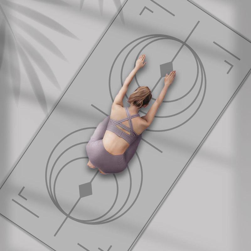 Thick, Wide, and Long Non-Slip Yoga Mat for Sit-Ups and Exercise