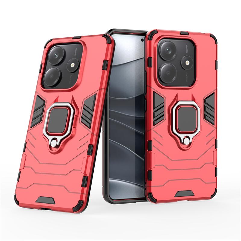 Для Redmi Note 14 Чехол Крышка Xiaomi Redmi Note 14 Pro Plus Capas Броня Задняя Противоударный Кольцо Магнитный Держатель Fundas Redmi Note 14