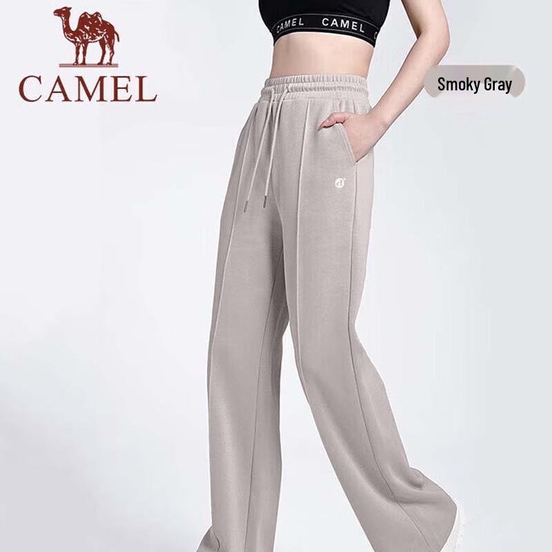 Camel Женские спортивные брюки для йоги с высокой талией и прямым кроем
