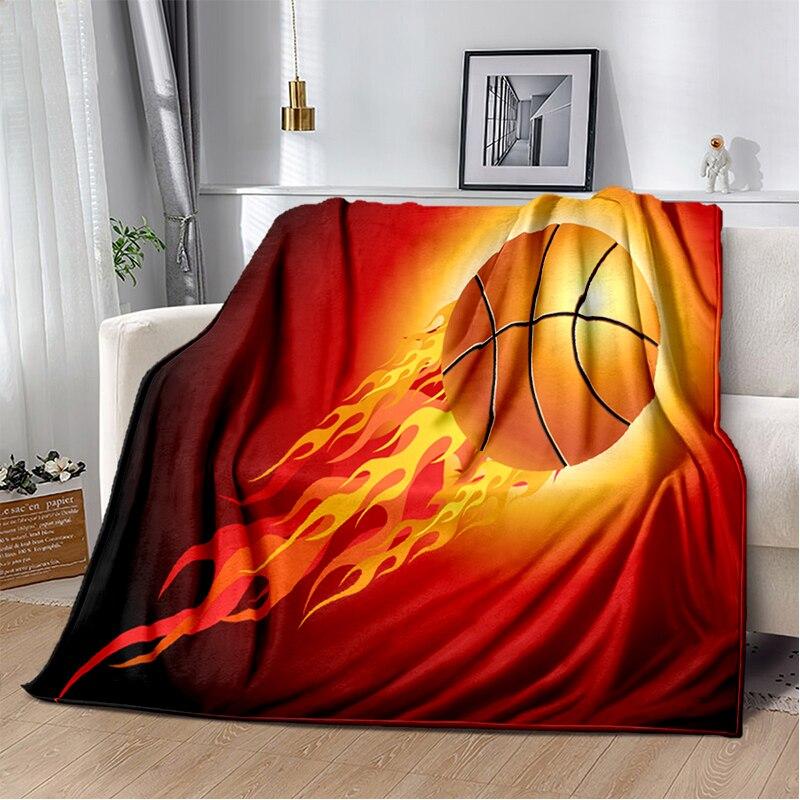 Fashion basketball blanket custom lightweight thermal insulation blanket Sofa blanket bed office blankets for beds