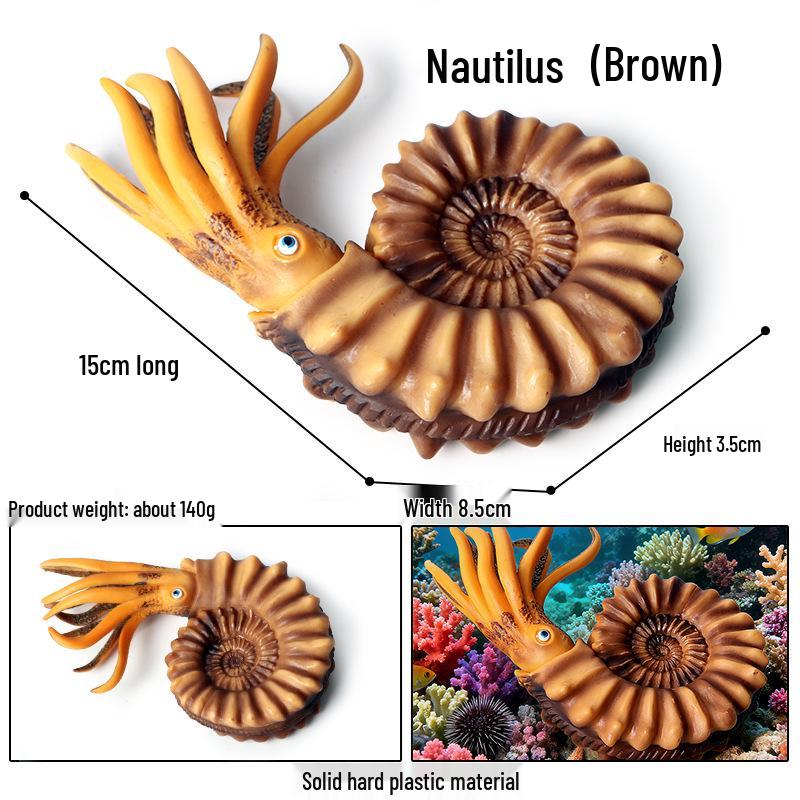 Marine Animal Simulation Models: Jellyfish, Octopus, Sea Shrimp, Sea Anemone, Squid, Horseshoe Crab, Crayfish, Arrowhead