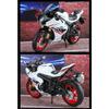 Большой размер 1/9 Suzuki GSX-1000R Alloy Racing Motorcycle Model Diecasts Street Sports Motorcycle Model Simulation Kids Toys Gifts