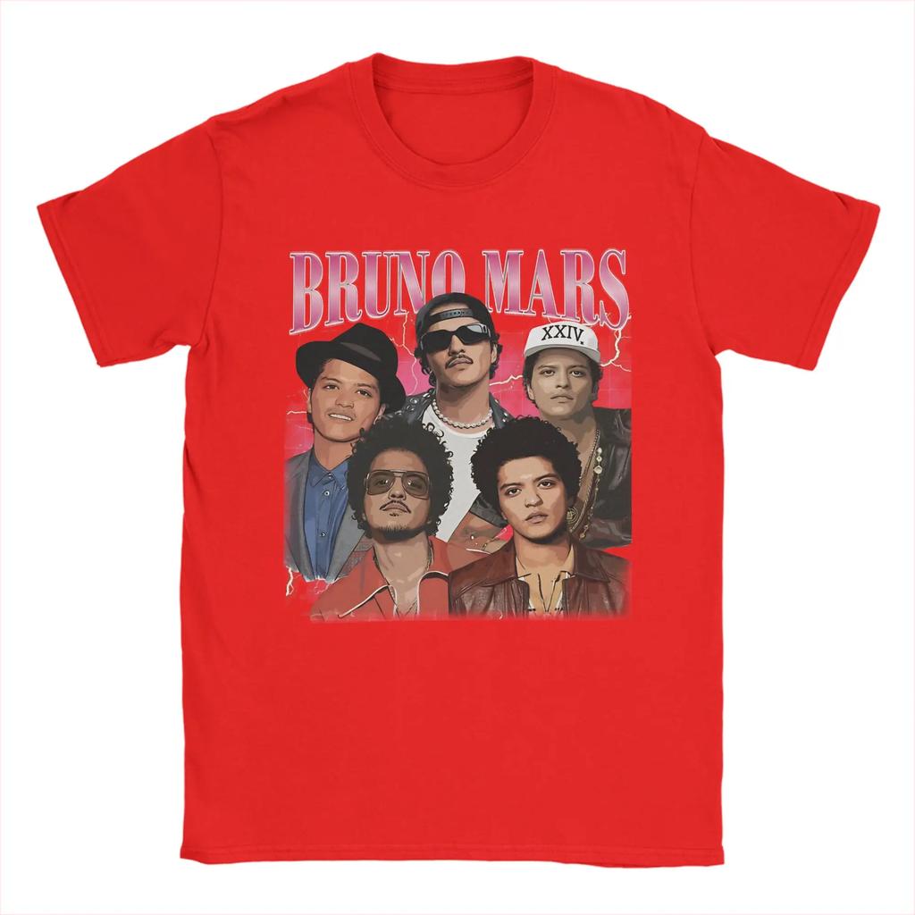 Bruno Marss Vintage 90s Unisex T Shirts Vintage Tee Shirt Short Sleeve Crew Neck Tshirt Cotton Gift Idea Clothing